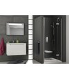 Sprchové dvere dvojdielne SMSD2 120 B-L, lesk/chróm+transparent
