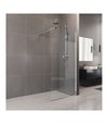 Stena sprchová Novea Walk in Black 100x200cm,sklo 8mm,lišta,easy clean