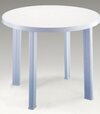 Stol Tondo-biely PVC