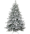 Stromček MagicHome Vianoce Frosty, zasnežený, 3D+2D, extra hustý, 150cm