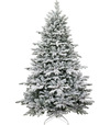 Stromček MagicHome Vianoce Frosty, zasnežený, 3D+2D, extra hustý, 210cm
