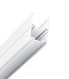 Štvrťkruhový sprchový kút štvordielny SKCP4 80x80 195, satin+pearl