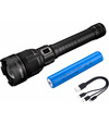 Svietidlo nabíjateľné s powerbankou 8000lm COB LED Zoom 7,4V/5Ah Lion USB