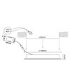 Svietidlo Nedes Led 7.5W 4000K WH-S