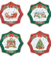 Taniere dezertné Christmas Heritage 4ks 16cm R1002CHER