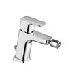 TD F 055.20BL Bidetová stojacia batéria 145 mm s odtokovou armatúrou ClickClack, čierna