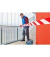 Tesa 58137 Páska výstražná, červenobiela nelepivá 100x80mm