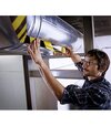 Tesa 60760 Páska výstražná, PVC žlto-čierna 33m