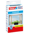 tesa® Insect Stop Sieť na suchý zips proti hmyzu STANDARD do okien 1,3x1,5m antracit