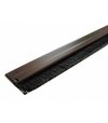 Tesniaca PVC lišta s kefkou hnedá 100cm