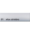 Uholník prekrývací AL elox striebro 15x15x1.3 2m