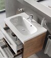 Umyvadlo Chrome 800 white s otvormi