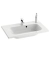 Umyvadlo Chrome 800 white s otvormi
