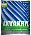 V2053 Akvakryl 0840 červenohnedá 12kg - základná a vrchná matná akrylátova farba na kov