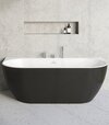 Vaňa Freedom W 1660x800 voľne stojaca,snehobiela/čierna