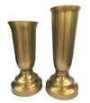 Váza kalich vysoký zlatý záťažový 27cm