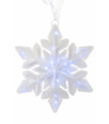Vločka biela svietiaca snehová 36cm 30 LED