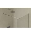 Walk-In Air Wall 120, čierna+transparent