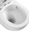 WC závesné kapotované Smart Flush RIMLESS 490x370x360 keramické vr.sedátka CSS123 VSD82T1