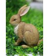 Zajac hnedý sediaci 17cm