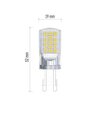 Žiarovka Led Classic JC 4W G9 teplá biela ZQ9544