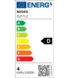 Žiarovka Led Filament 4W - C35 E14 3000K ZLF712