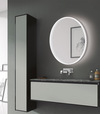 Zrkadlo Eria round LED 80cm