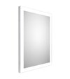 Zrkadlo Logan s Led osvetlením 75x120cm strieborná matná