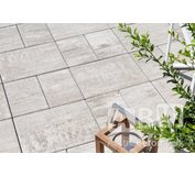 ABW Zámková dlažba VARIO XL, odtieň béžovo-olivová 8cm