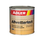 Adler Allwetterlack Farblos Matt 0.75l