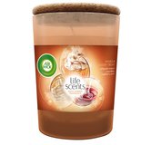 Air Wick Life Scents aromatizovaná sviečka - Vôňa vanilkového pečiva 185g