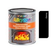 Alkyton žiaruvzdorná farba 750°C, čierna 2,5l