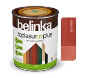 Belinka Toplasur UV Plus, červená 18 - Hrubovrstvá lazúra 0,75l