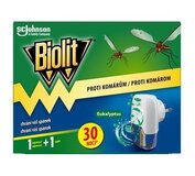 Biolit proti komárom eukalyptus el. odparovač+náplň 30nocí 1+21ml