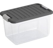 Box s vekom KIS W S 15l priesvitný 25x38x23cm úložný