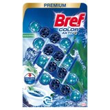 Bref WC Závesné guličky Premium Color aktiv Eucalyptus 4ks
