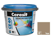 Ceresit CE40 Aquastatic Taupe 2kg - škárovacia hmota