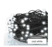 Connect System (C) Standard - sieť 2mx1,5m/160LED studená biela, čierny kábel (D1DC01)