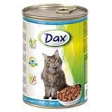 DAX Konzerva pre mačky s rybou 400g