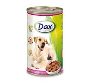 DAX konzerva pre psov 1240g veal s telac
