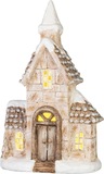 Dekorácia MagicHome Vianoce domček LED 14.5x28x46cm