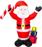 Dekorácia MagicHome Vianoce, Santa, 9xLED, IP44, 70x148x185cm