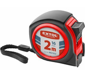Dopredaj Meter zvinovací, pogumovaný, 1xbrzda, 2m, šírka pásu 16mm
