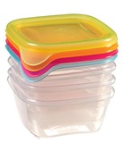 Dózy Curver FreshGo 4x0.25L,mix,11x9x11cm