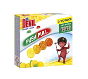 Dr.Devil WC PushPull 2ks Lemon