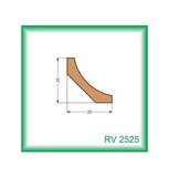 Drevená lišta RV2525 2.5m