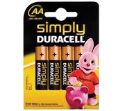 Duracell Simply AA LR06 1500 K4 Batéria