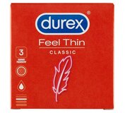 Durex Feel thin Classic Pánska ochrana 3ks