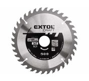 Extol Craft Kotúč pílový s SK plátkami, 185x1,4x20mm, 36Z, interné označenie 19107