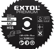 Extol Premium kotúč pílový na kov, priemer 89mm, 44Z